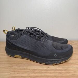 Vasque Breeze LT NTX Low Mens Boot Navy gray Sz US 12 Vibram Soles NatureTek